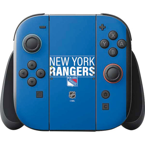 NHL New York Rangers Lineup Nintendo Switch 2 (2025) with Joy-Con Skin